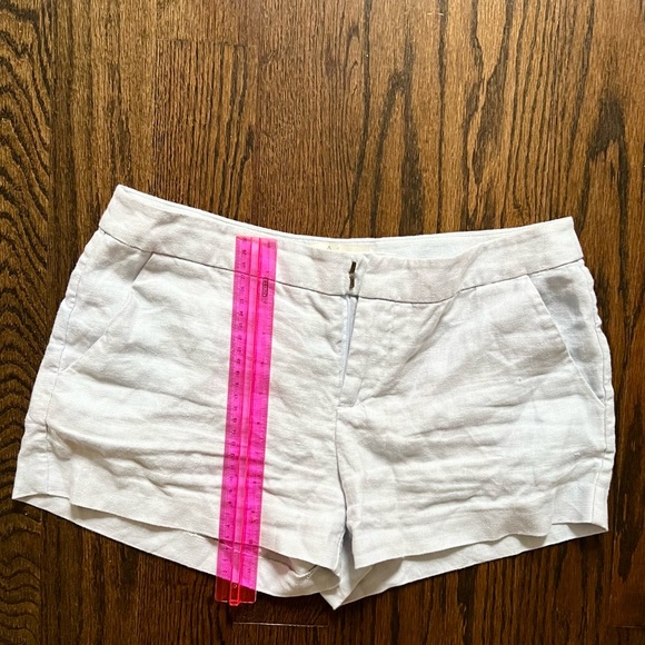 Joie Linen Shorts ~ Light Blue ~ Size 4 - Picture 3 of 7